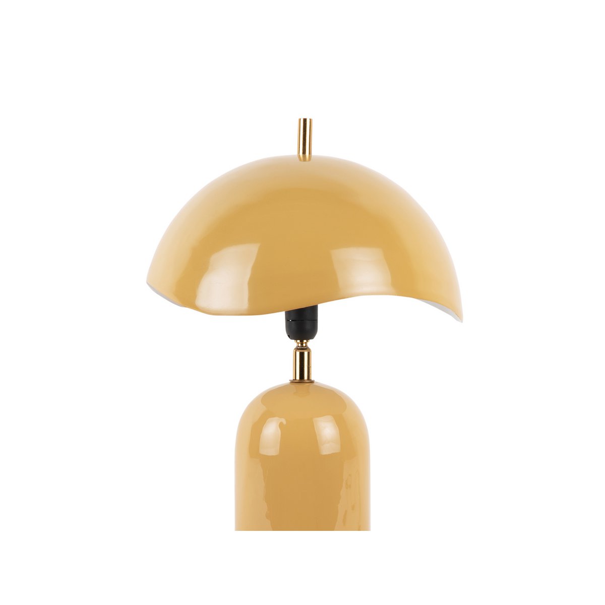 Tafellamp geel 25 cm