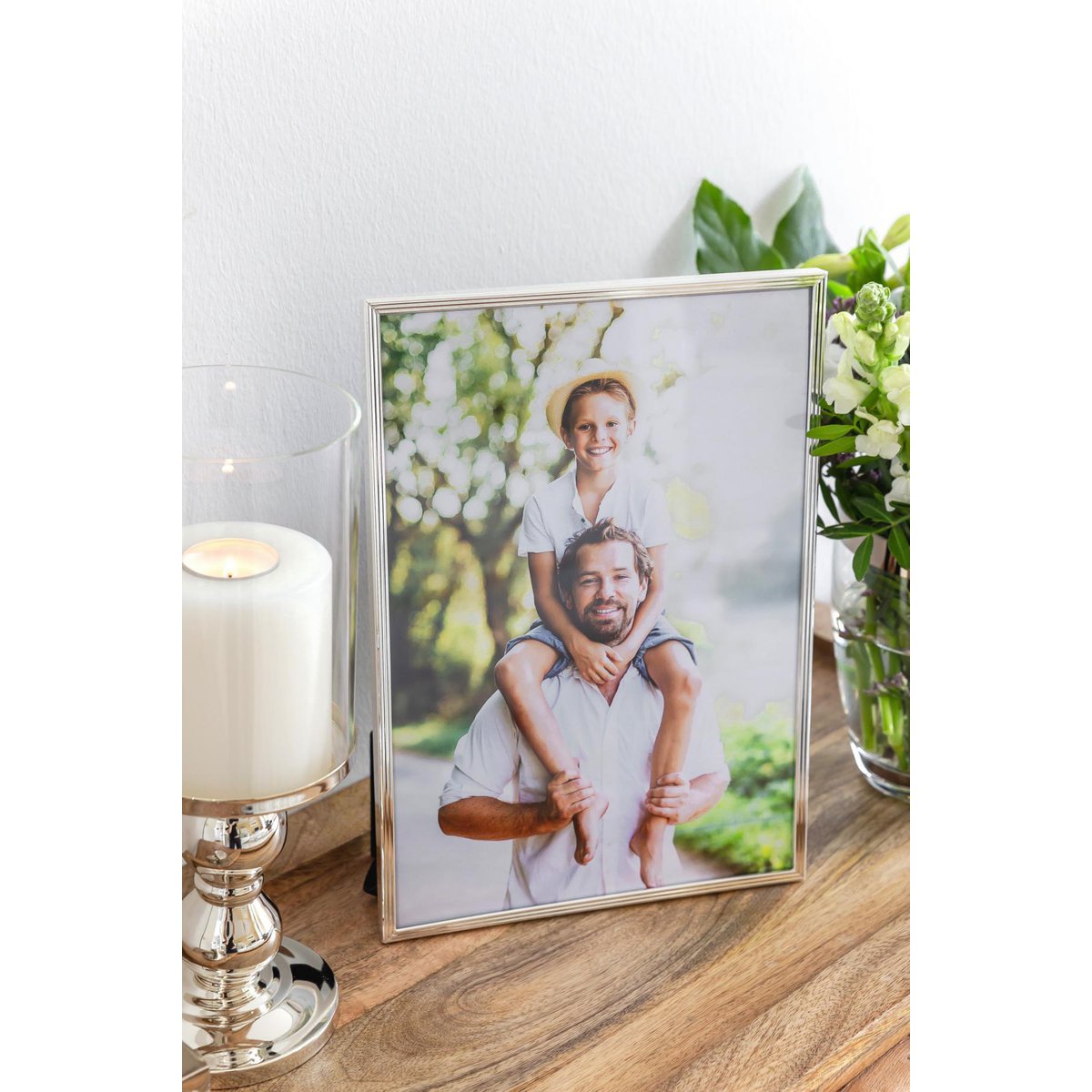 Fotolijst 21x30 cm zilver verzilverd