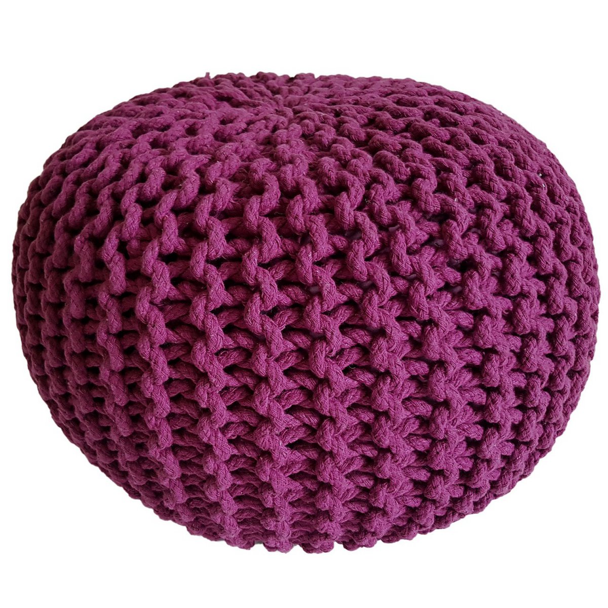 Brei Ontlasting Pouf Diameter 45 Cm Hoogte 30 Cm Vloer Kussen