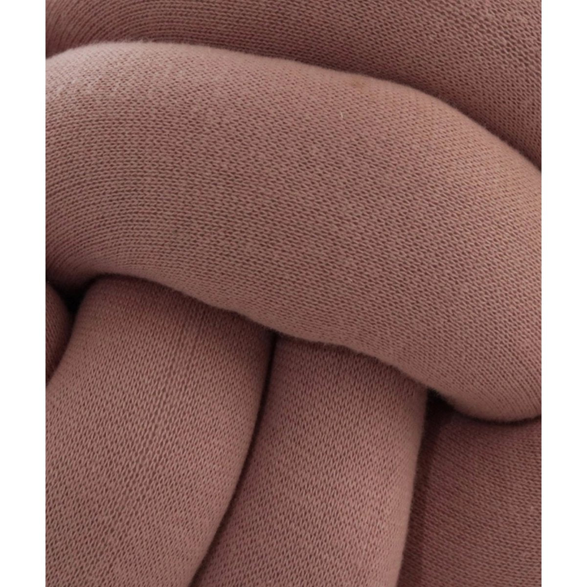 Kussen knoop 30x30 cm roze