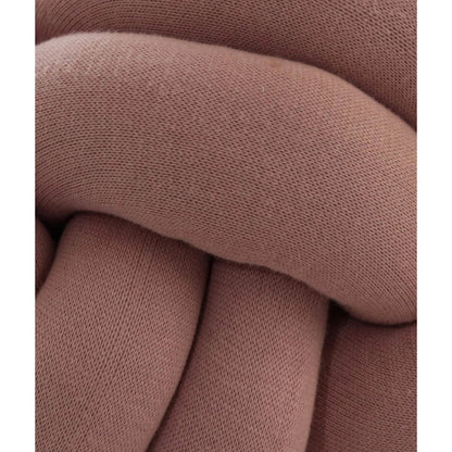 Kussen knoop 30x30 cm roze