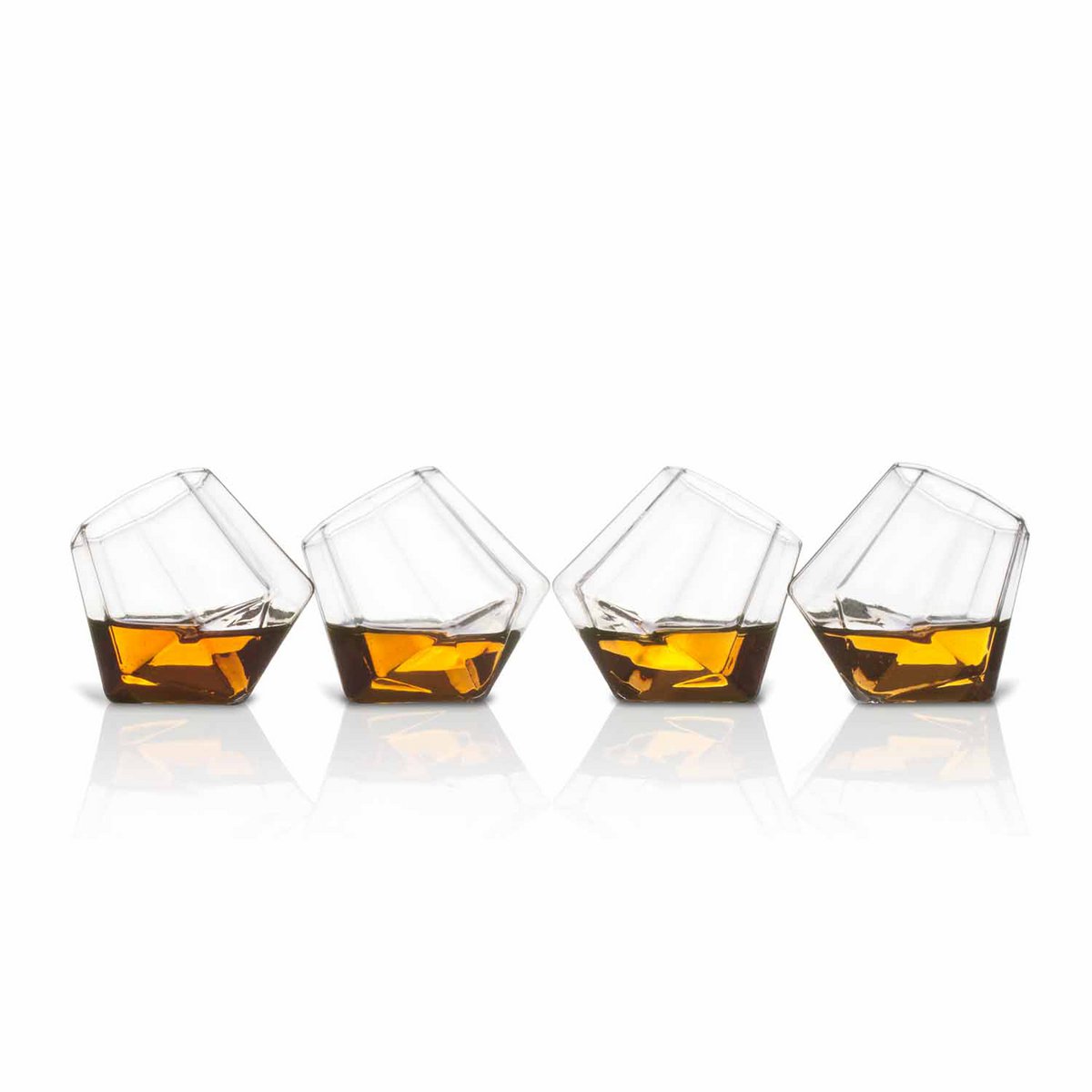 Mad Monkey - Diamond Shot Glasses (set of 4) with Gift Box