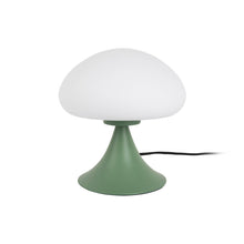 Tafellamp paddestoel groen 20 cm