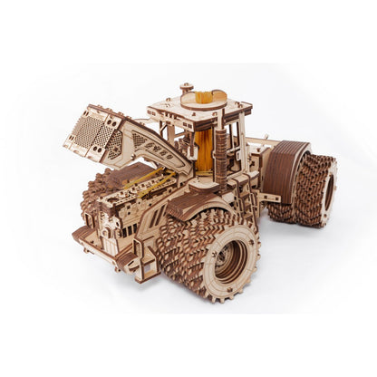 Eco Wood Art EWA 3D Mechanische Puzzel Tractor K7M Model