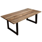 Eettafel 200x100 cm mangohout metaal