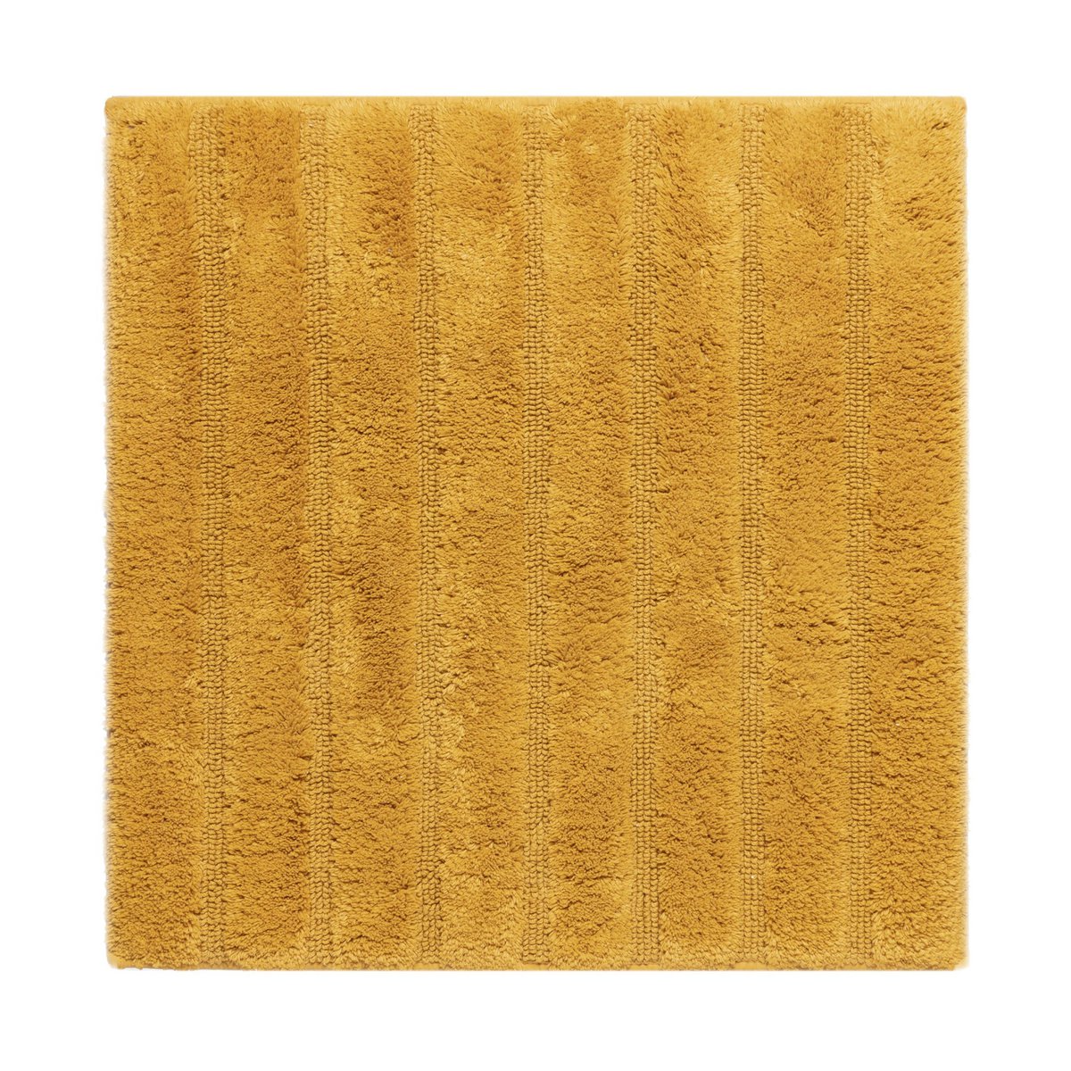 Badmat 60x60 cm katoen oker