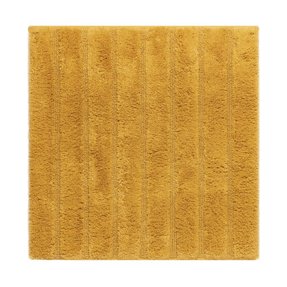 Badmat 60x60 cm katoen oker