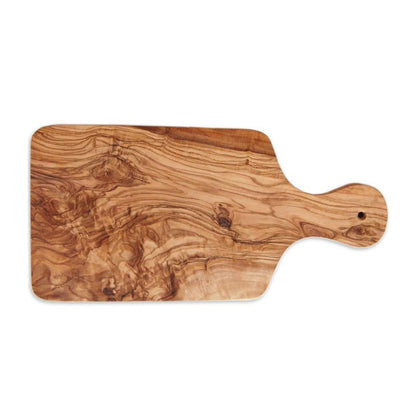 Kruidenplank olijfhout 23x10 cm met handvat