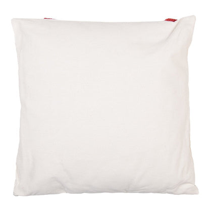 Cushion 45x45 cm White Synthetic