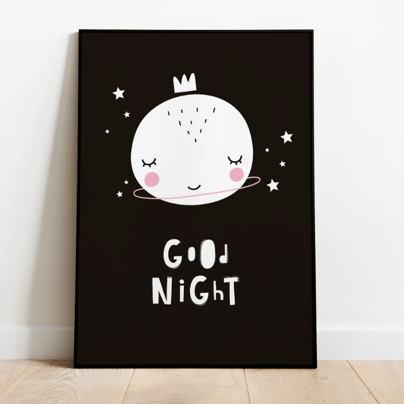 Kinderkamer poster good night