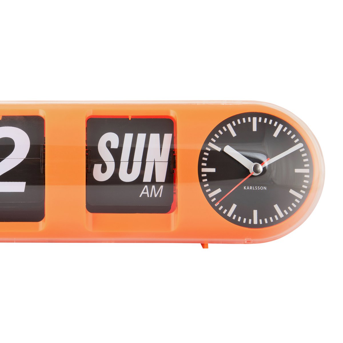 Flipklok Tube retro wandtafel