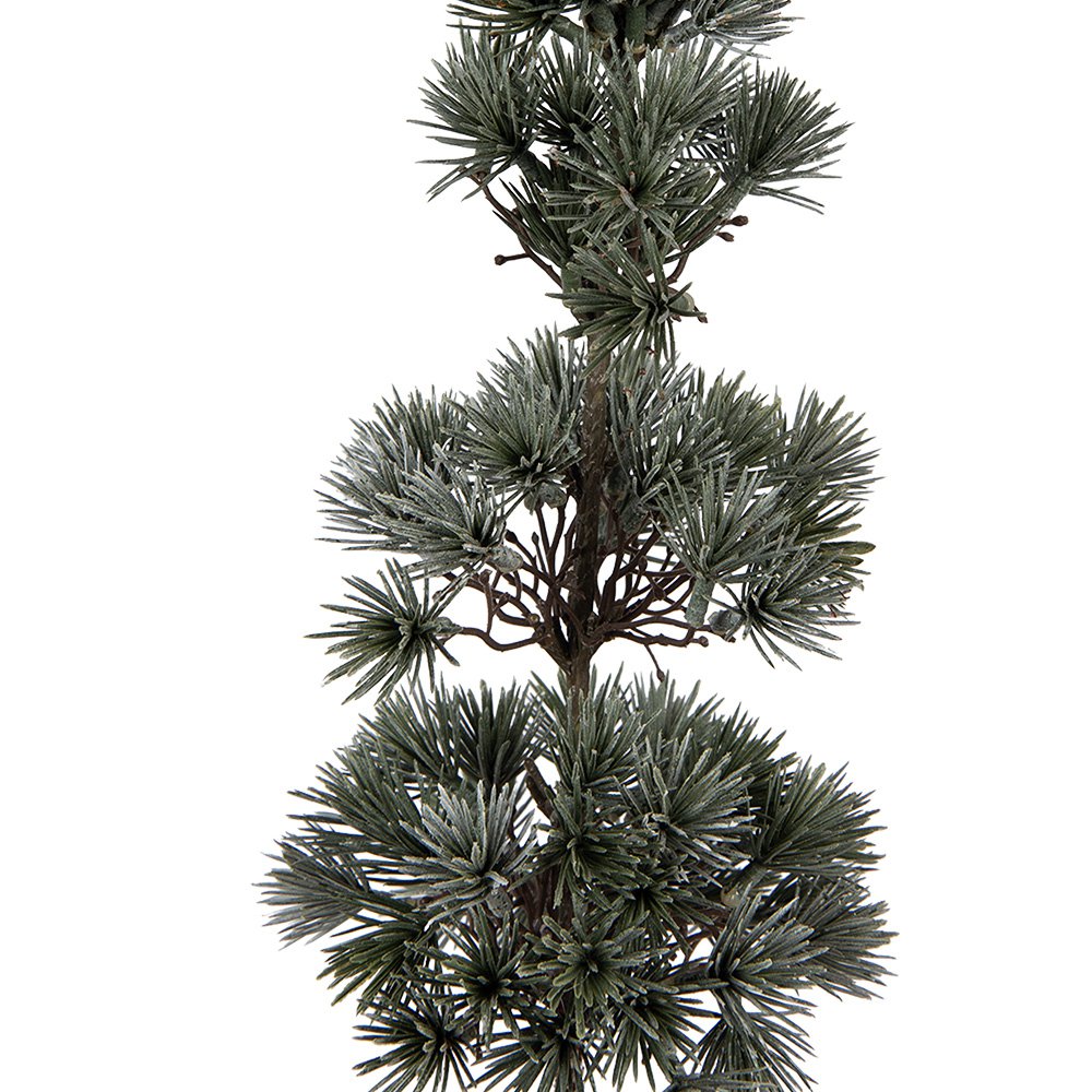 Mini Kunstkerstboom 14x14x60 cm Groen Hout