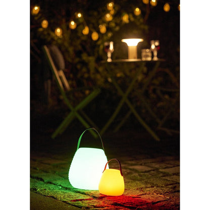 LED-lamp oplaadbaar wit ø13 cm