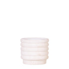 Sierpot keramiek Ø12 cm licht marmer