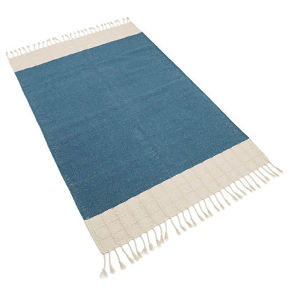 Kindertapijt 100x150 cm Lucia Bleu katoen gerecycled