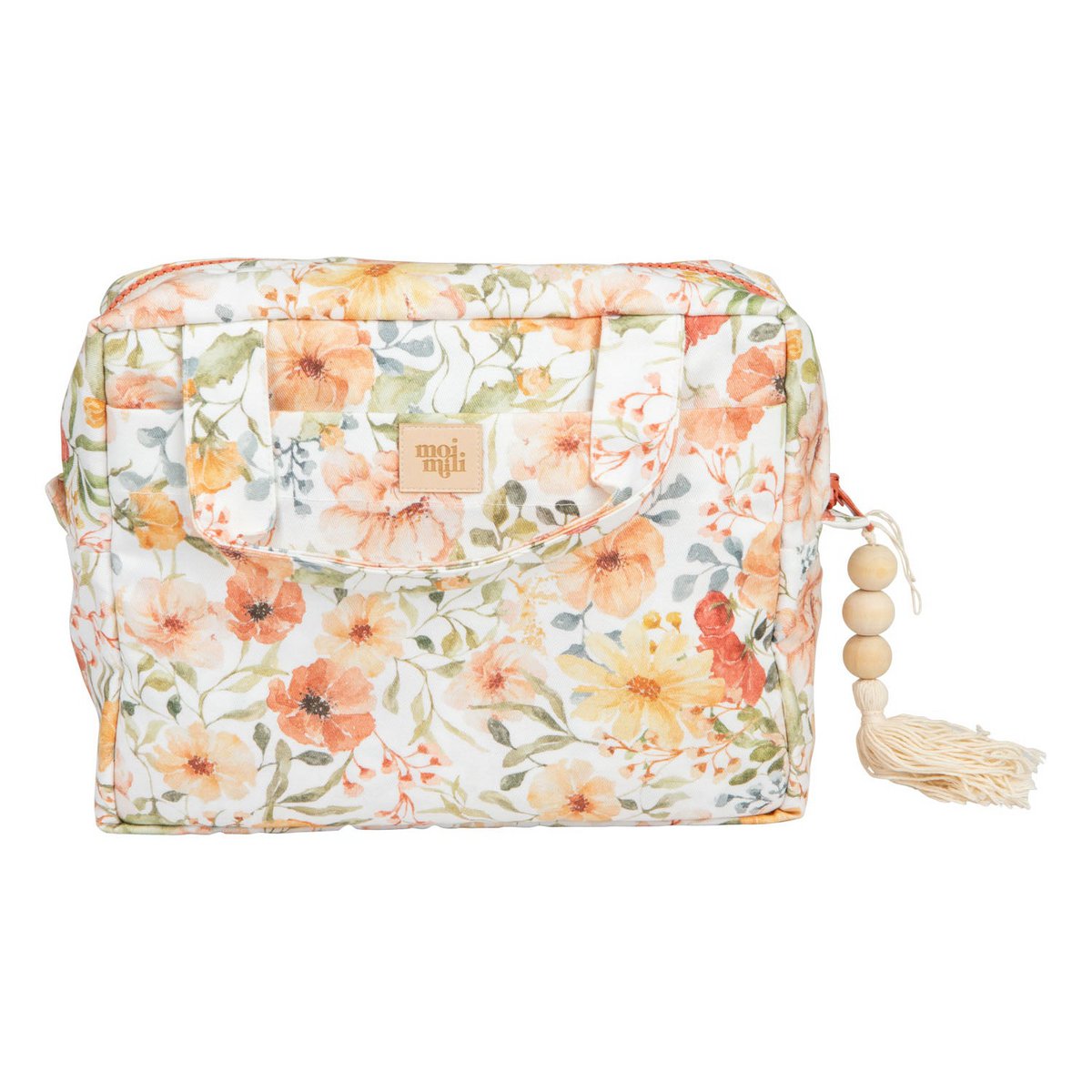 Make-up tasjes set 2 stuks katoen waterdicht 26x20x7 cm