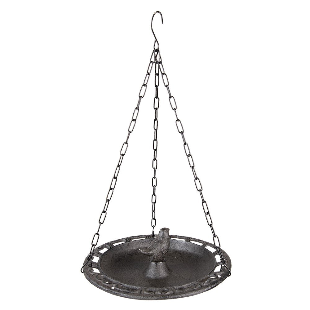 Vogelvoederbak Ø 23x8/36 cm Bruin IJzer