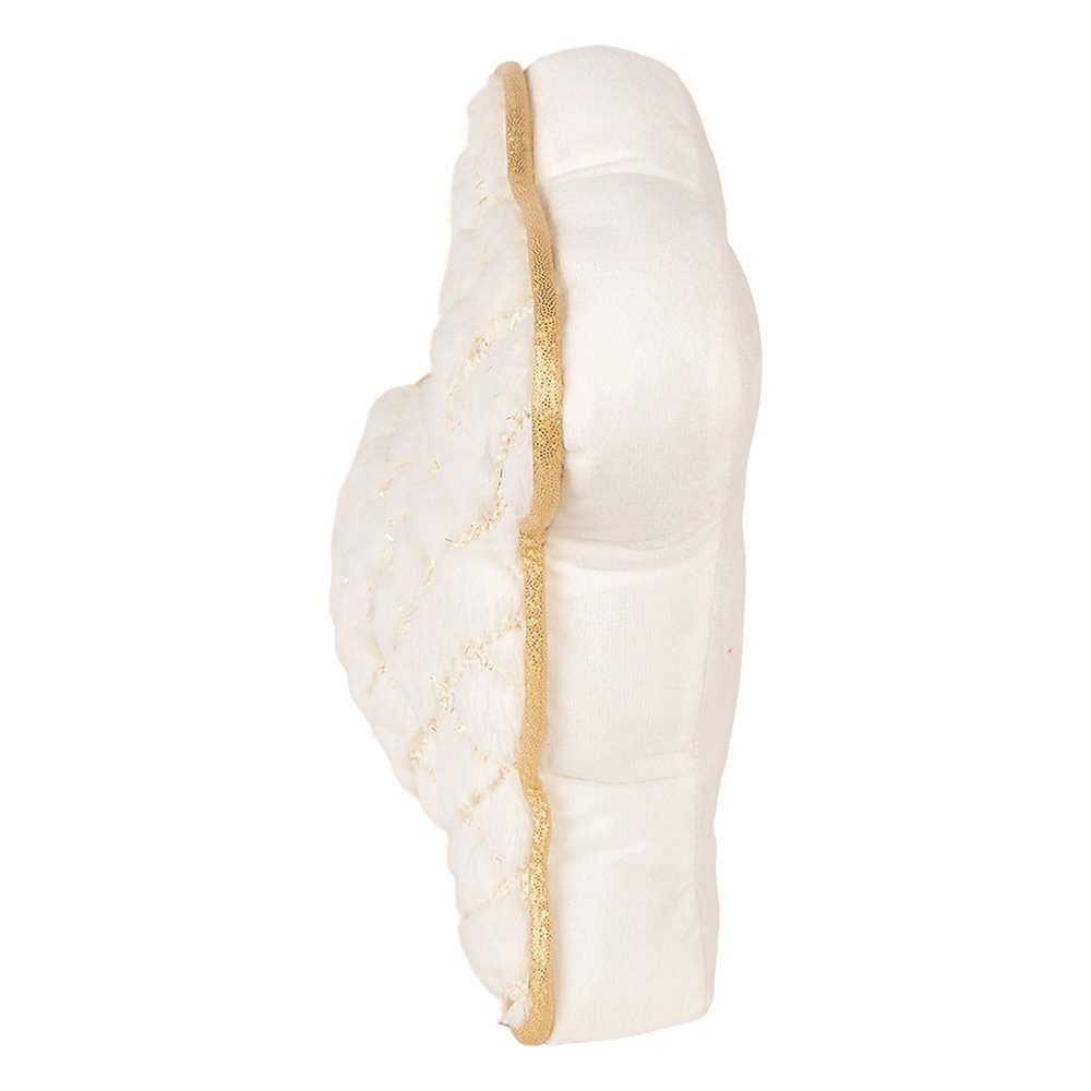 Deurstopper Konijn 29x10x27 cm Wit Polyester