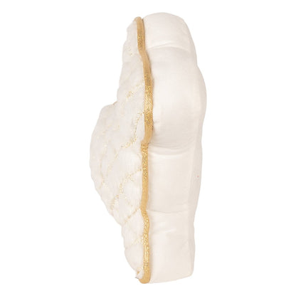 Deurstopper Konijn 29x10x27 cm Wit Polyester