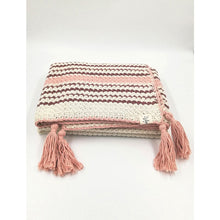 Deken biologisch katoen 80x100 cm roze