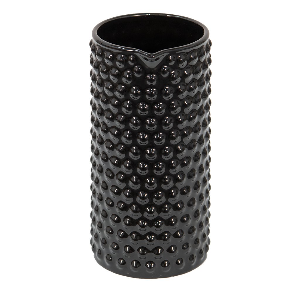 Decoratie Kan Zwart, Keramiek 14x9x20 cm / 1000 ml