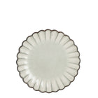 Ontbijtbord Corfu 21 cm grijs keramiek