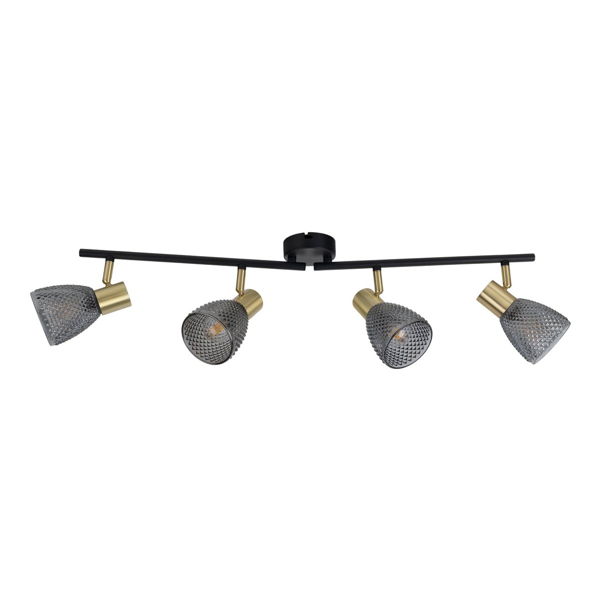 4-spot ceiling lamp "Lindita" bulbs not included