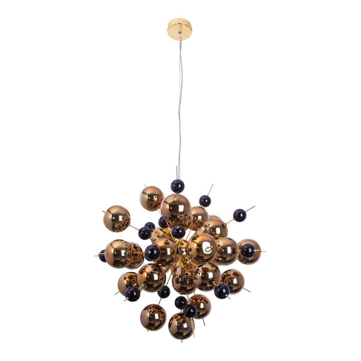 Hanglamp Explosie Metaal En Glas G9 Ø65 Cm Decoratief