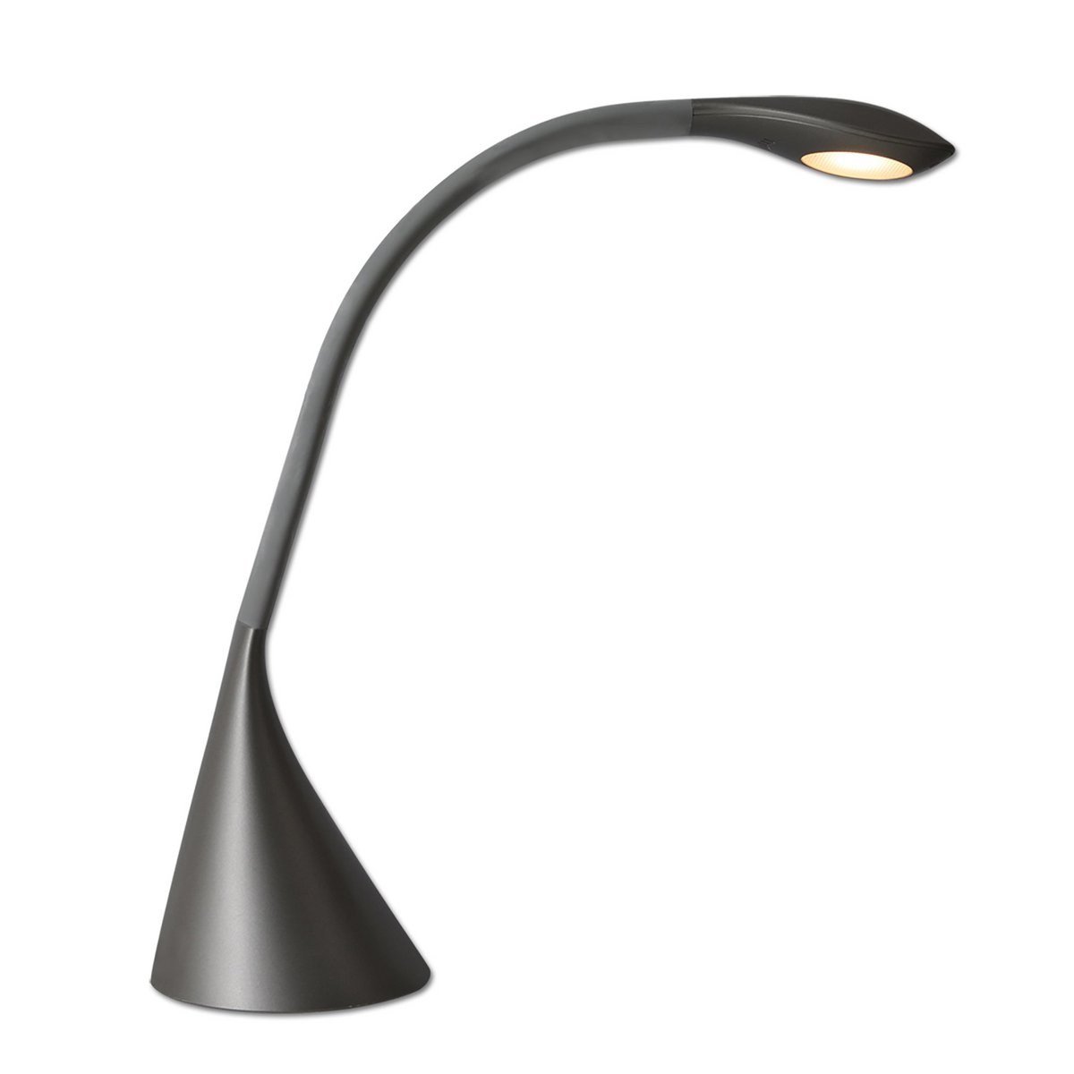 LED tafellamp Alf 39,5 cm zwart 450 lumen 3000K