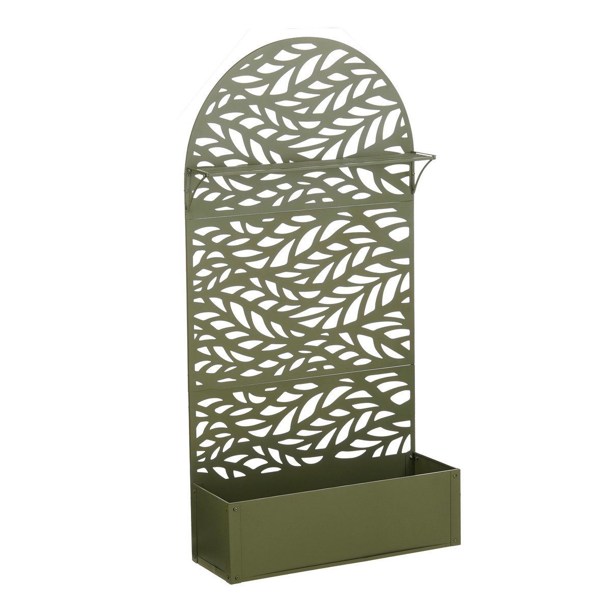 Plantenstandaard 90x33x180 cm groen ijzer