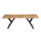 Eettafel acacia 200x100 cm
