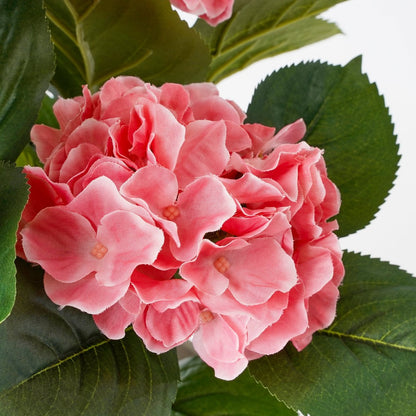 Kunstplant Hydrangea 40x35 cm roze