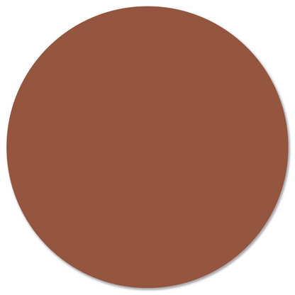 Wall Circle Plain Terracotta