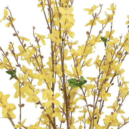 Kunstplant Forsythia 125 cm geel kunststof