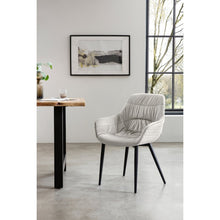 Fauteuil crème fluweel 63x61x81.5 cm metaal