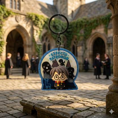 Harry Potter sleutelhanger acryl