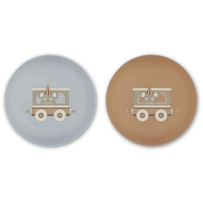 Kinderbord diep 14 cm PLA 2-pack