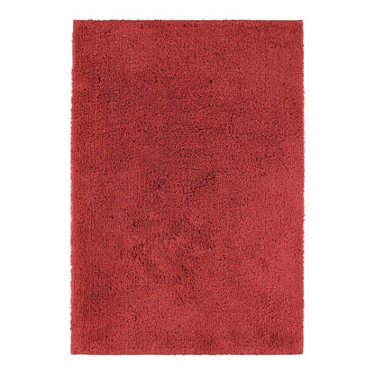 Badmat 70x110 cm bakstenen rood katoen antislip