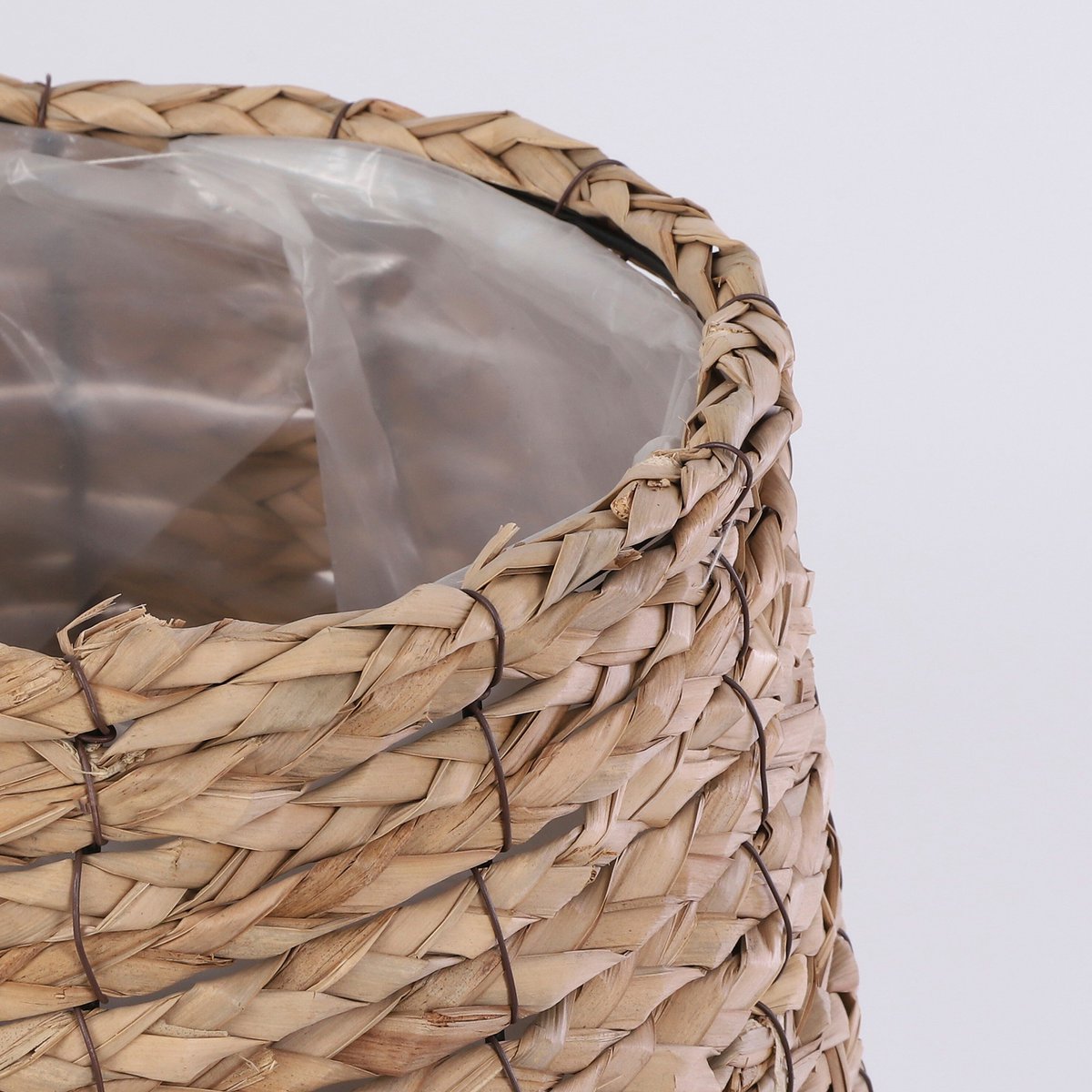 Plant Basket Avalon Light Brown