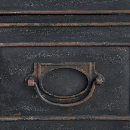 Chest of Drawers Brown, Iron 152x44x86 cm