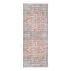 Havana Runner - Blue/Orange, Chenille Polyester, 80x200 cm