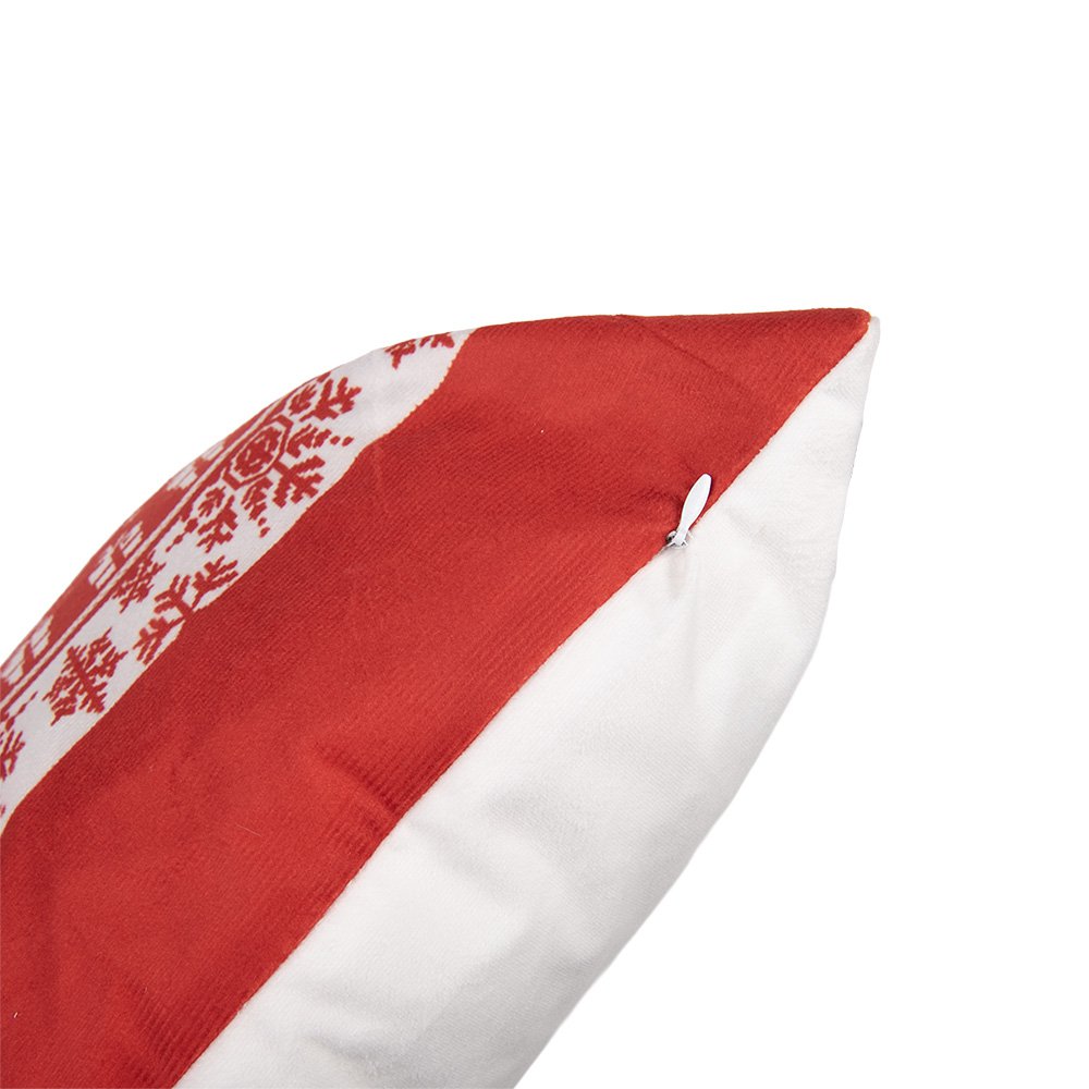 Kussenhoes 45x45 cm rood polyester