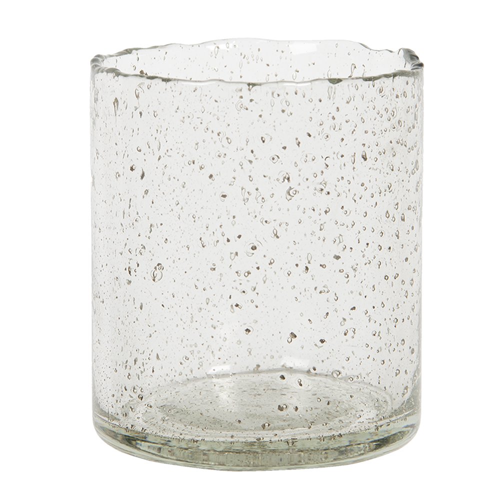 Tealight holder Ø 8x10 cm Glass Tealight holder