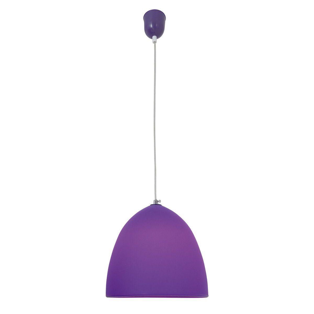 Siliconen Hanglamp Catinus Violet 25 Cm Diameter E27