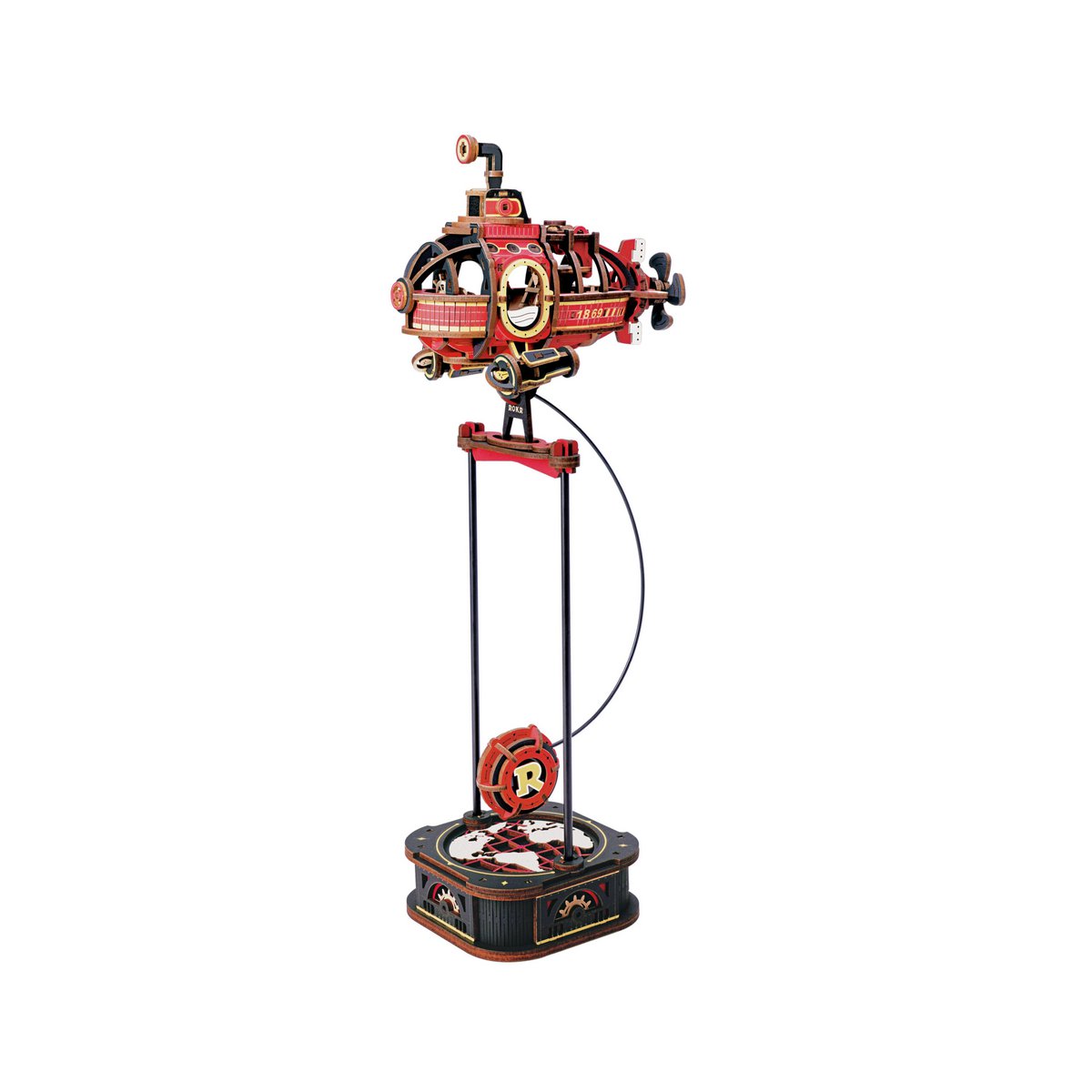 Robotime 3D houten puzzel pendulum 14x9,5x36,5cm