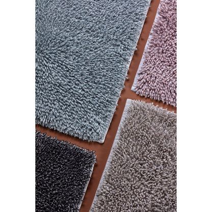 Bidetmat grijs houtskool 50% katoen 50% polyester