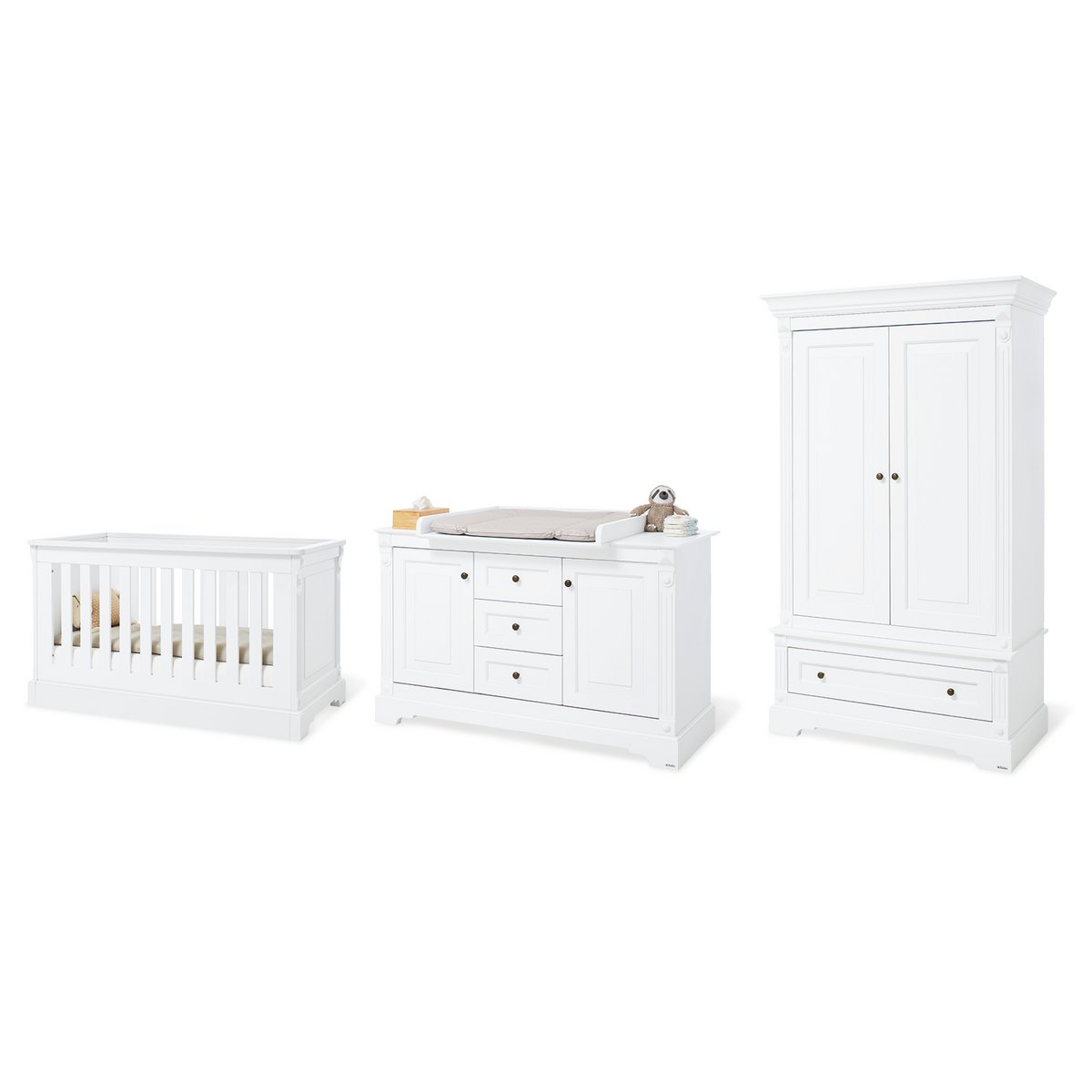 Kinderkamer set 3 delen MDF mat