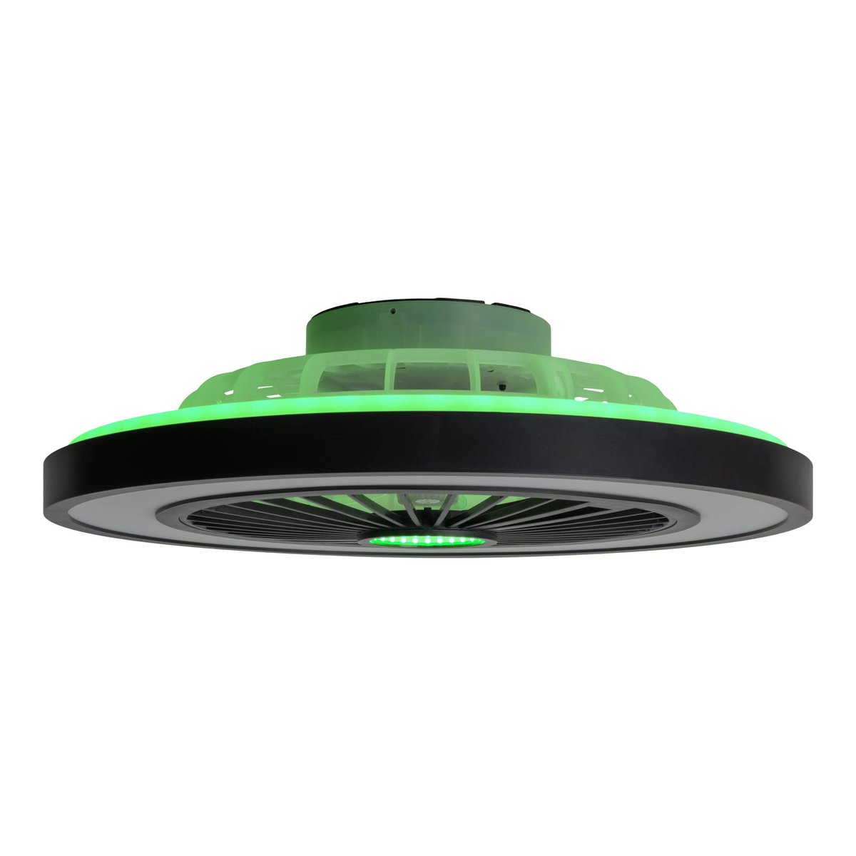 Plafondlamp met ventilator 54 cm metaal plastic