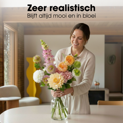 Kunstboeket Jean 74,5 cm meerkleurig