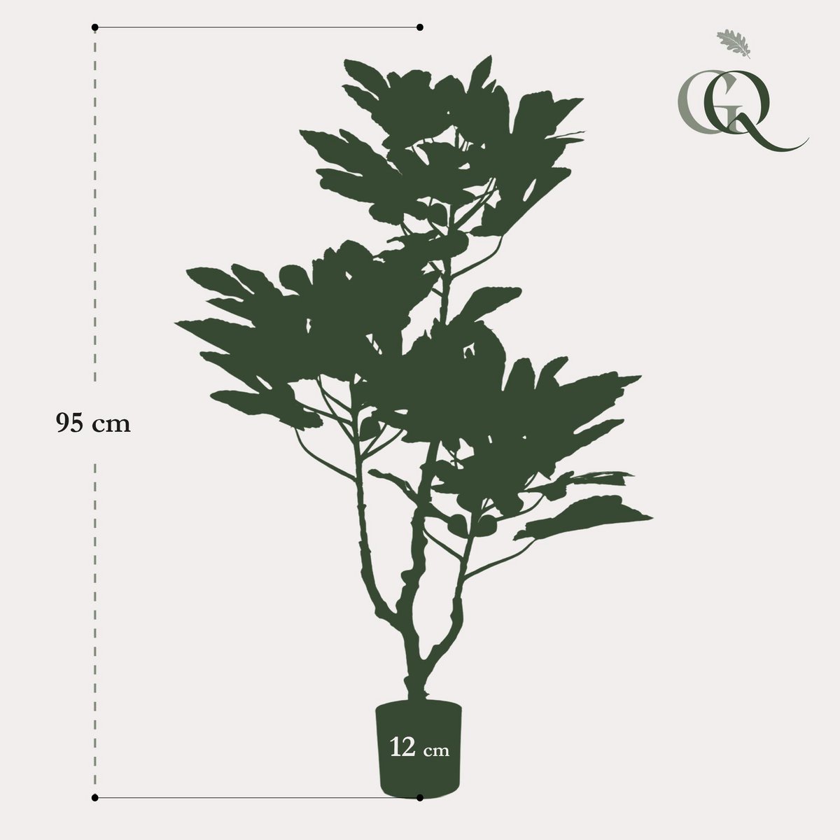Kunstplant vijgenboom 95 cm